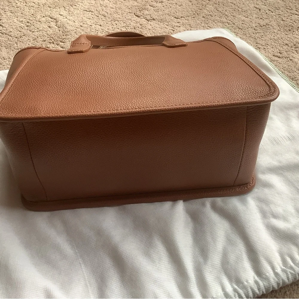 Longchamp Le Foulonne Leather medium tote Bag - Picture 6 of 8